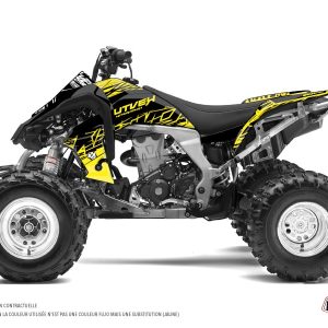 Kit Déco Quad Eraser Fluo Kawasaki 450 KFX Jaune () 2007-2014
