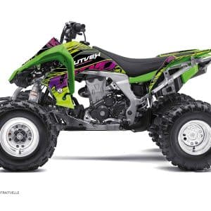 Kit Déco Quad Eraser Kawasaki 450 KFX Vert () 2007-2014