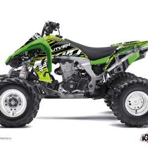 Kit Déco Quad Eraser Kawasaki 450 KFX Vert Noir () 2007-2014