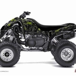 Kit Déco Quad Camo Kawasaki 700 KFX Noir Vert () 2007-2011