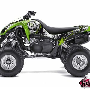 Kit Déco Quad Trash Kawasaki 700 KFX Noir Vert () 2007-2011