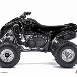 Kit Déco Quad Zombies Dark Kawasaki 700 KFX Noir () 2007-2011