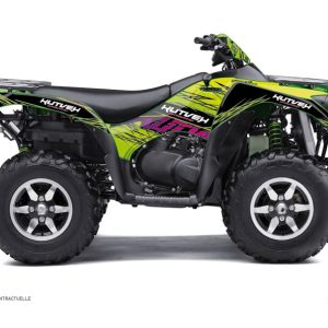 Kit Déco Quad Eraser Kawasaki 650 KVF Vert () 2007-2011
