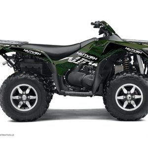 Kit Déco Quad Eraser Kawasaki 750 KVF Noir Vert () 2012-2020