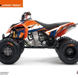 Kit Déco Quad Gravity KTM 450-525 SX Bleu () 2009-2013
