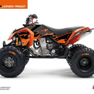 Kit Déco Quad Retro KTM 450-525 SX Orange () 2009-2013