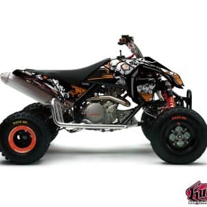 Kit Déco Quad Trash KTM 450-525 SX Noir Orange () 2009-2013