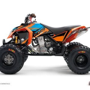 Kit Déco Quad Stage KTM 450-525 SX Orange Bleu () 2009-2013