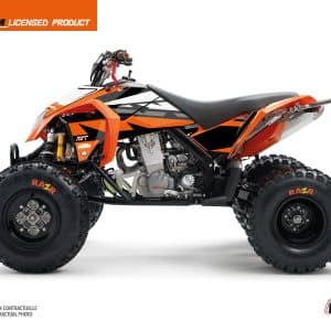 Kit Déco Quad Rift KTM 450-525 SX Orange Noir () 2009-2013
