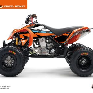 Kit Déco Quad Rift KTM 450-525 SX Orange Bleu () 2009-2013