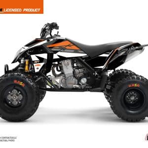 Kit Déco Quad Rift KTM 450-525 SX Noir Orange () 2009-2013