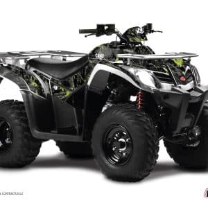 Kit Déco Quad Camo Kymco 300 MXU Noir Vert () 2005-2019