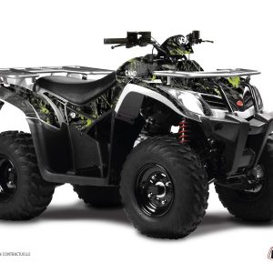 Kit Déco Quad Camo Kymco 300 MXU R Noir Vert () 2010-2016