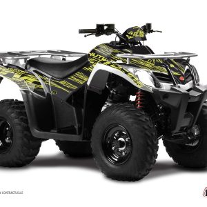 Kit Déco Quad Eraser Kymco 300 MXU R Neon Gris () 2010-2016