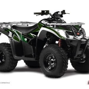 Kit Déco Quad Stage Kymco 300 MXU R Noir Vert () 2010-2016