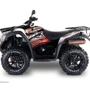 Kit Déco Quad Eraser Kymco 550 MXU Rouge Blanc () 2013-2014