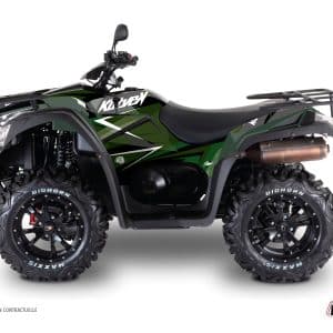 Kit Déco Quad Stage Kymco 700 MXU Noir Vert () 2013-2017