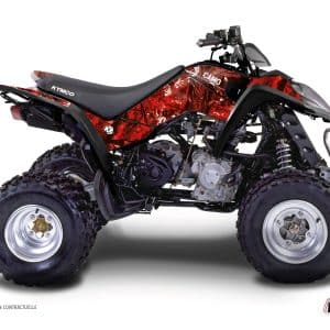 Kit Déco Quad Camo Kymco 90 MAXXER Rouge () 2014-2017