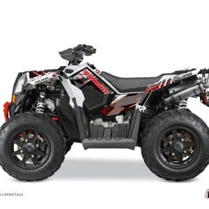 Kit Déco Quad Blade Polaris Scrambler 850-1000 XP Rouge () 2015-2016