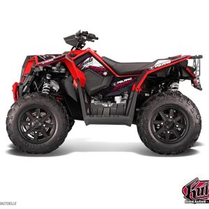 Kit Déco Quad Action Polaris Scrambler 850-1000 XP Rouge () 2015-2016