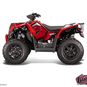 Kit Déco Quad Factory Polaris Scrambler 850-1000 XP Rouge FULL () 2015-2016