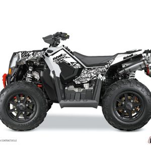 Kit Déco Quad Predator Polaris Scrambler 850-1000 XP Blanc () 2015-2016