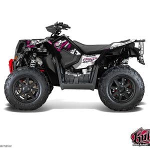 Kit Déco Quad Trash Polaris Scrambler 850-1000 XP Noir Rose () 2015-2016