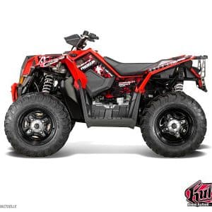 Kit Déco Quad Freegun Polaris Scrambler 850-1000 XP Rouge () 2015-2016