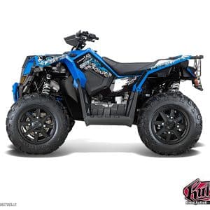 Kit Déco Quad Demon Polaris Scrambler 850-1000 XP Bleu () 2015-2016