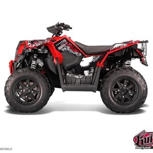 Kit Déco Quad Demon Polaris Scrambler 850-1000 XP Rouge () 2015-2016