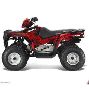 Kit Déco Quad Predator Polaris 90 Sportsman Rouge Noir () 2007-2012