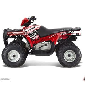 Kit Déco Quad Eraser Polaris 90 Sportsman Rouge Blanc () 2007-2012