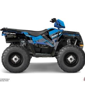 Kit Déco Quad Serie Polaris 450 Sportsman Bleu () 2021-2023
