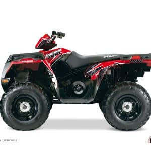 Kit Déco Quad Rock Polaris 800 Sportsman Forest Rouge () 2011-2023