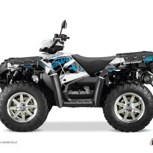 Kit Déco Quad Visor Polaris 550 Sportsman Forest Bleu () 2010-2012