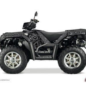 Kit Déco Quad Zombies Dark Polaris 550-850-1000 Sportsman Touring Noir () 2013-2016