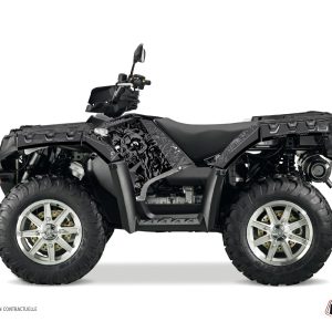 Kit Déco Quad Zombies Dark Polaris 1000 Sportsman Forest Noir () 2010-2012