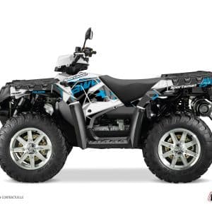 Kit Déco Quad Visor Polaris 1000 Sportsman Touring Bleu () 2010-2012