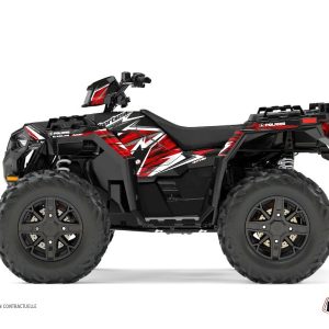Kit Déco Quad Jungle Polaris 1000 Sportsman XP Forest Noir Rouge () 2017-2021