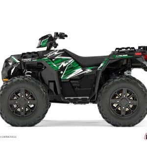 Kit Déco Quad Jungle Polaris 1000 Sportsman XP Forest Noir Vert () 2017-2021