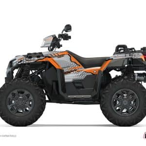 Kit Déco Quad Splinter Polaris 1000 Sportsman XP S Forest Gris Orange () 2020-2023