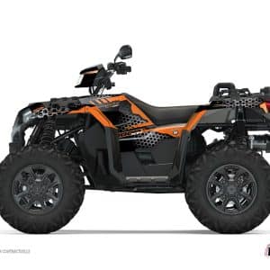 Kit Déco Quad Splinter Polaris 1000 Sportsman XP S Forest Noir Orange () 2020-2023