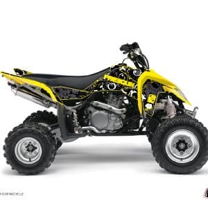 Kit Déco Quad Freegun Eyed Suzuki 450 LTR Jaune () 2006-2010