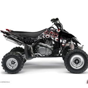 Kit Déco Quad Freegun Eyed Suzuki 450 LTR Gris Rouge () 2006-2010