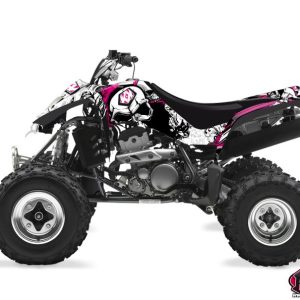 Kit Déco Quad Trash Suzuki 400 LTZ Noir Rose () 2003-2008