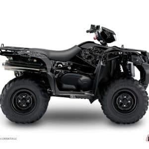 Kit Déco Quad Zombies Dark Suzuki King Quad 750 Noir () 2008-2018