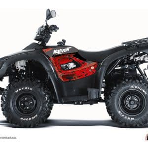 Kit Déco Quad Predator TGB Blade 1000 V-TWIN Rouge Noir () 2015-2018