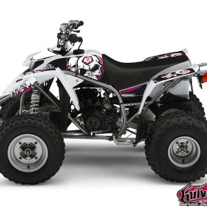 Kit Déco Quad Trash Yamaha Blaster Noir Rose () 2003-2007