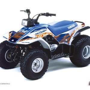 Kit Déco Quad Eraser Yamaha Breeze Bleu Orange () 1994-2004