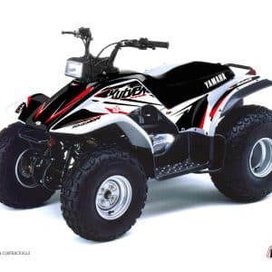 Kit Déco Quad Stage Yamaha Breeze Noir Rouge () 1994-2004